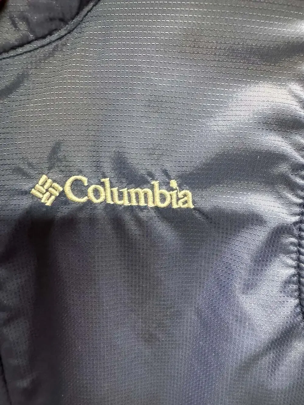 Columbia Toddler Steens Mt II Overlay Hooded Fleece Jacket Blue Floral Size 4T